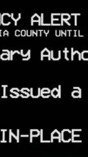 ai character: alert system background