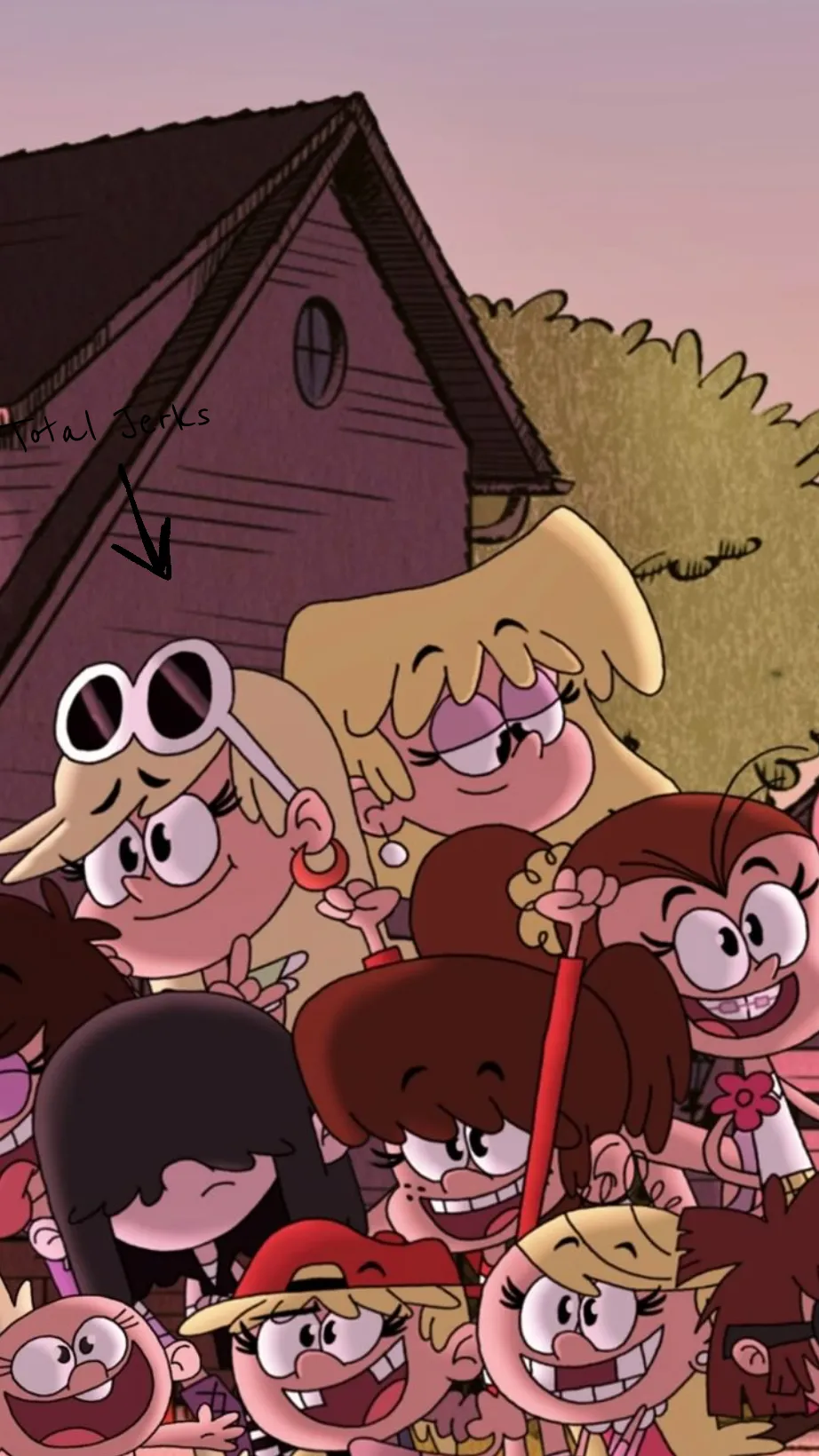 ai character: TLH Sleepover background