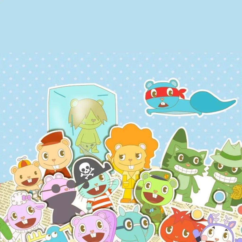 chat with ai character: Happy Tree Friends