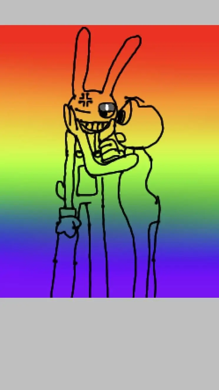 ai character: Jax X Ribbit background