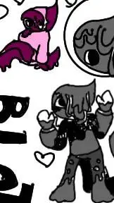 ai character: Dandys world  background