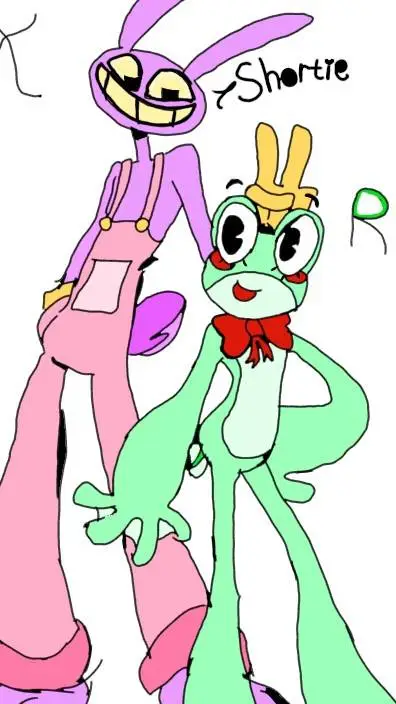 ai character: Jax x ribbit v2 background