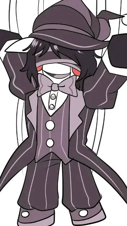 ai character: Puppet Azure background