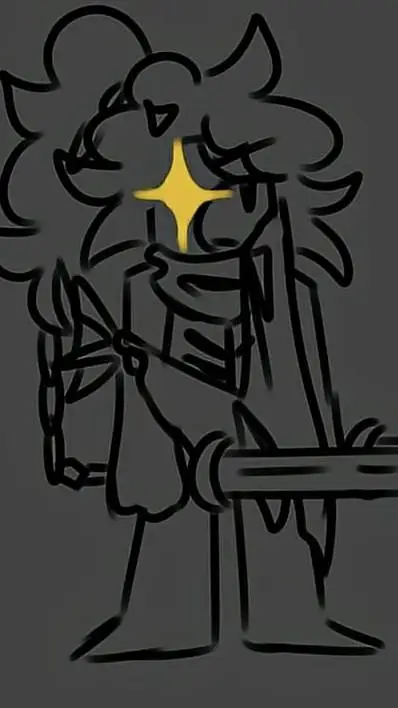 ai character: ShedxSky background