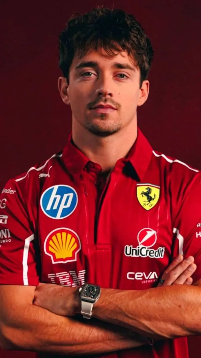 ai character: Charles Leclerc  background