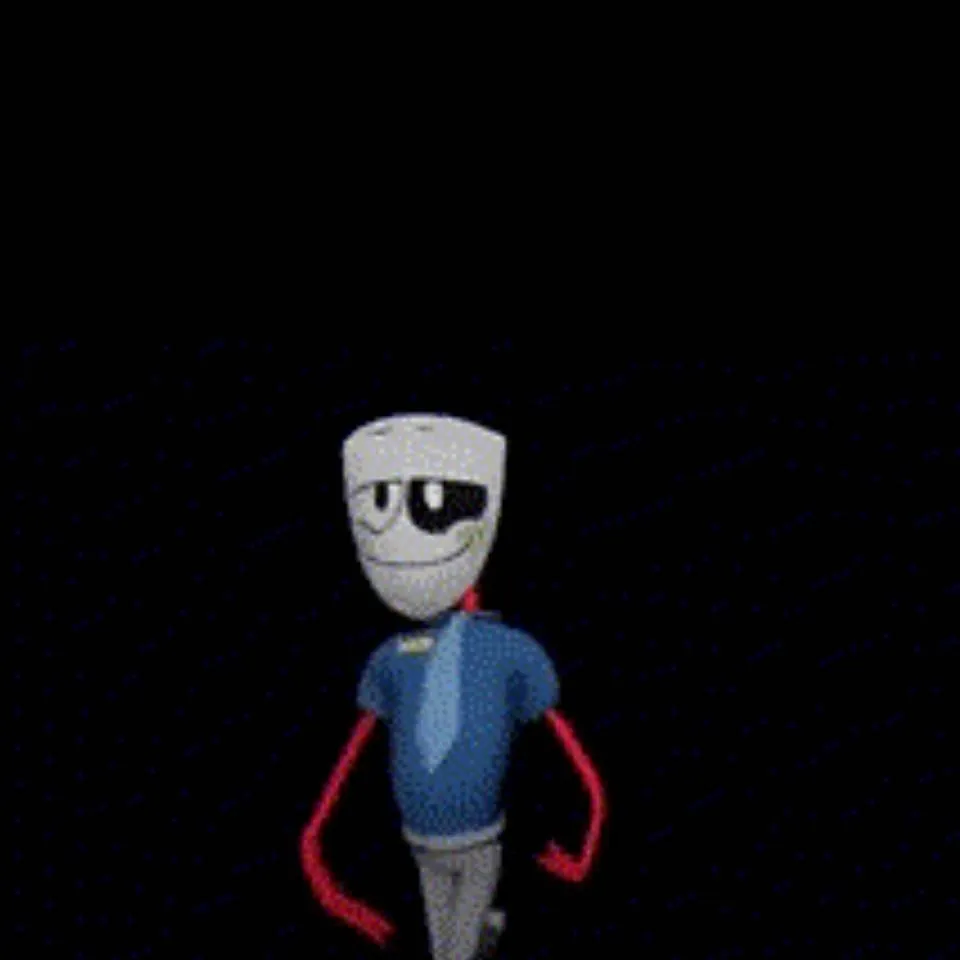 chat with ai character: gangle 'work'