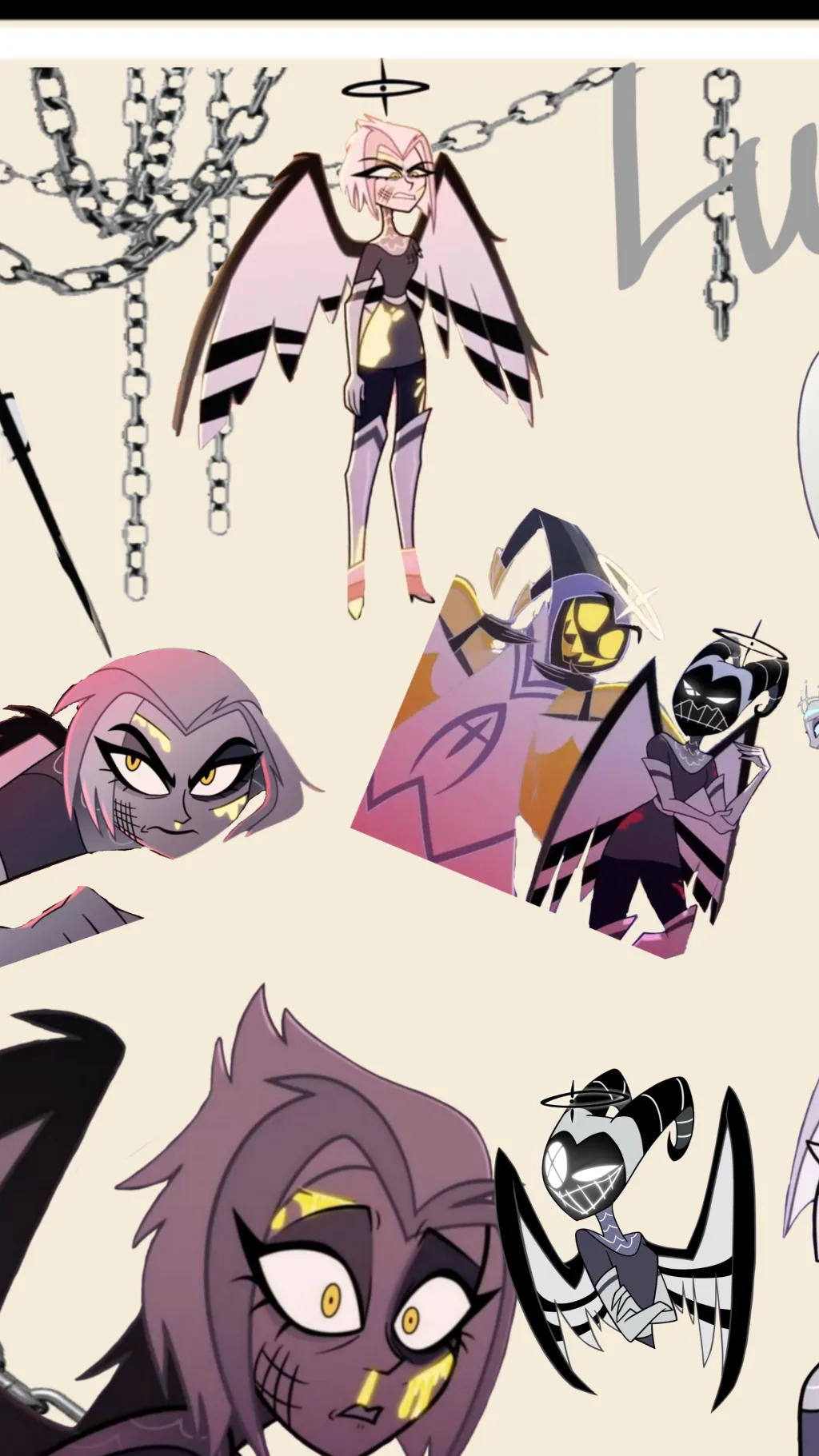 ai character: Lute background