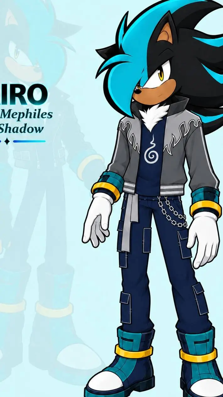 ai character: Zairo Dark  background