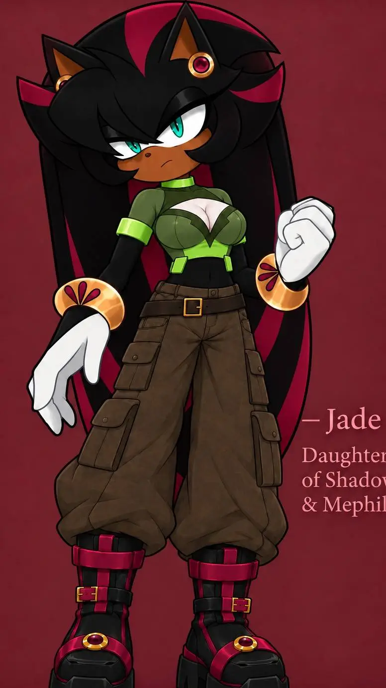 ai character: Jade the hedgehog  background