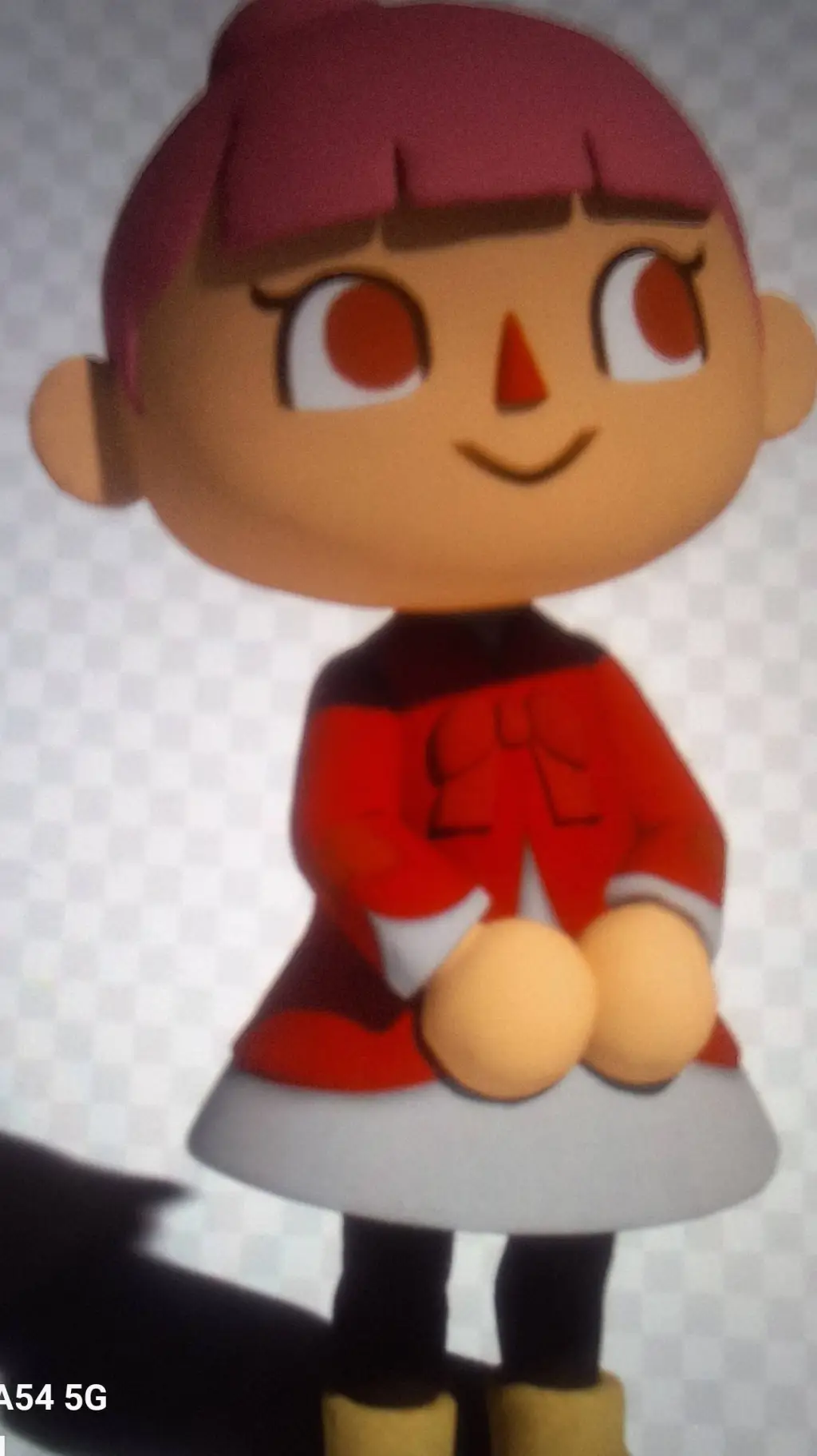 ai character: Villager Girl background