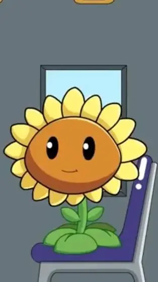 ai character: Sunflower background