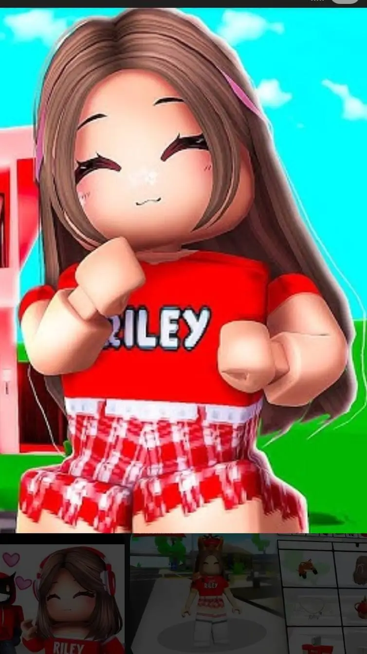 ai character: Riley Roblox background