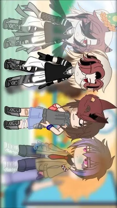 ai character: Aftons × KNY background