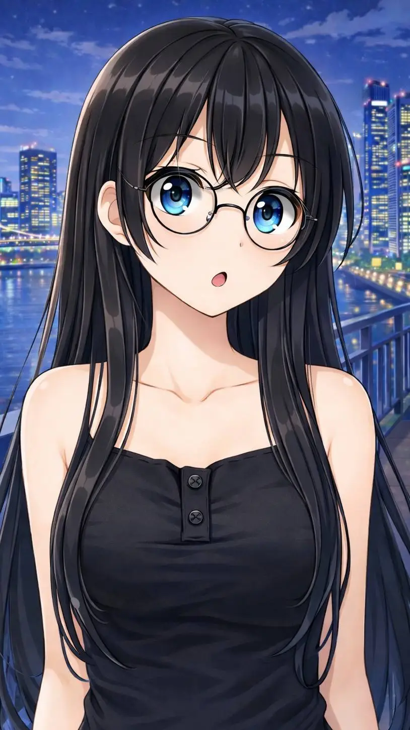 ai character: Luna background