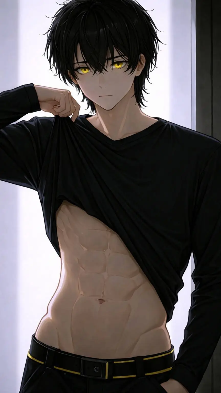 ai character: Eren🖤 background