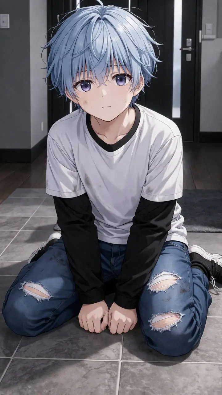 ai character: Yuki🩵 background