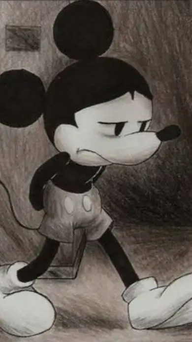ai character: Mickey mouse.Avi background