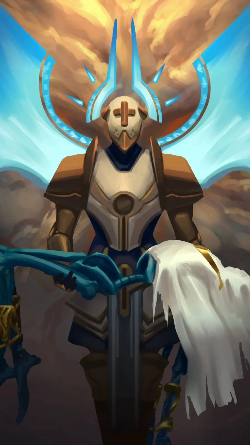 ai character: Gabriel  background