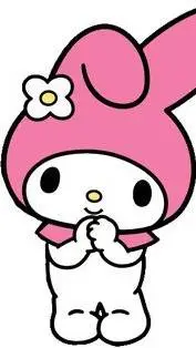 ai character: My melody loca  background