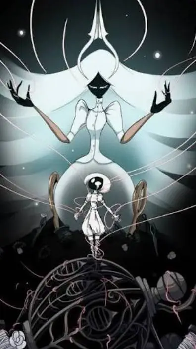 ai character: Grandmother Silk background