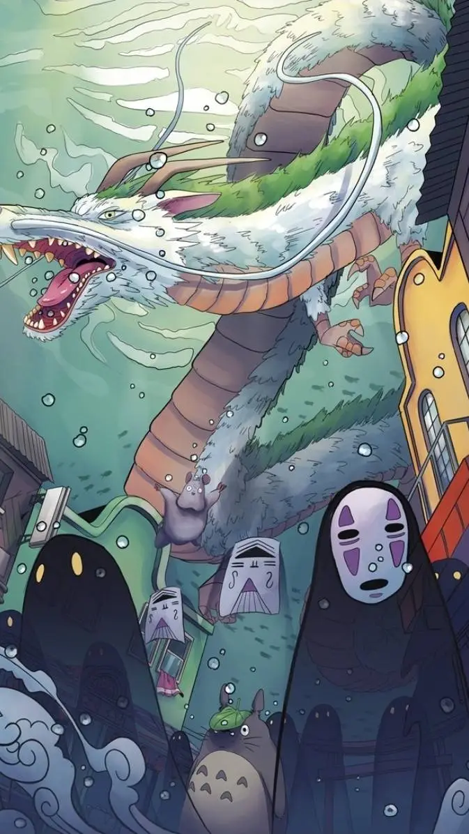 ai character: Spirited Away RP background
