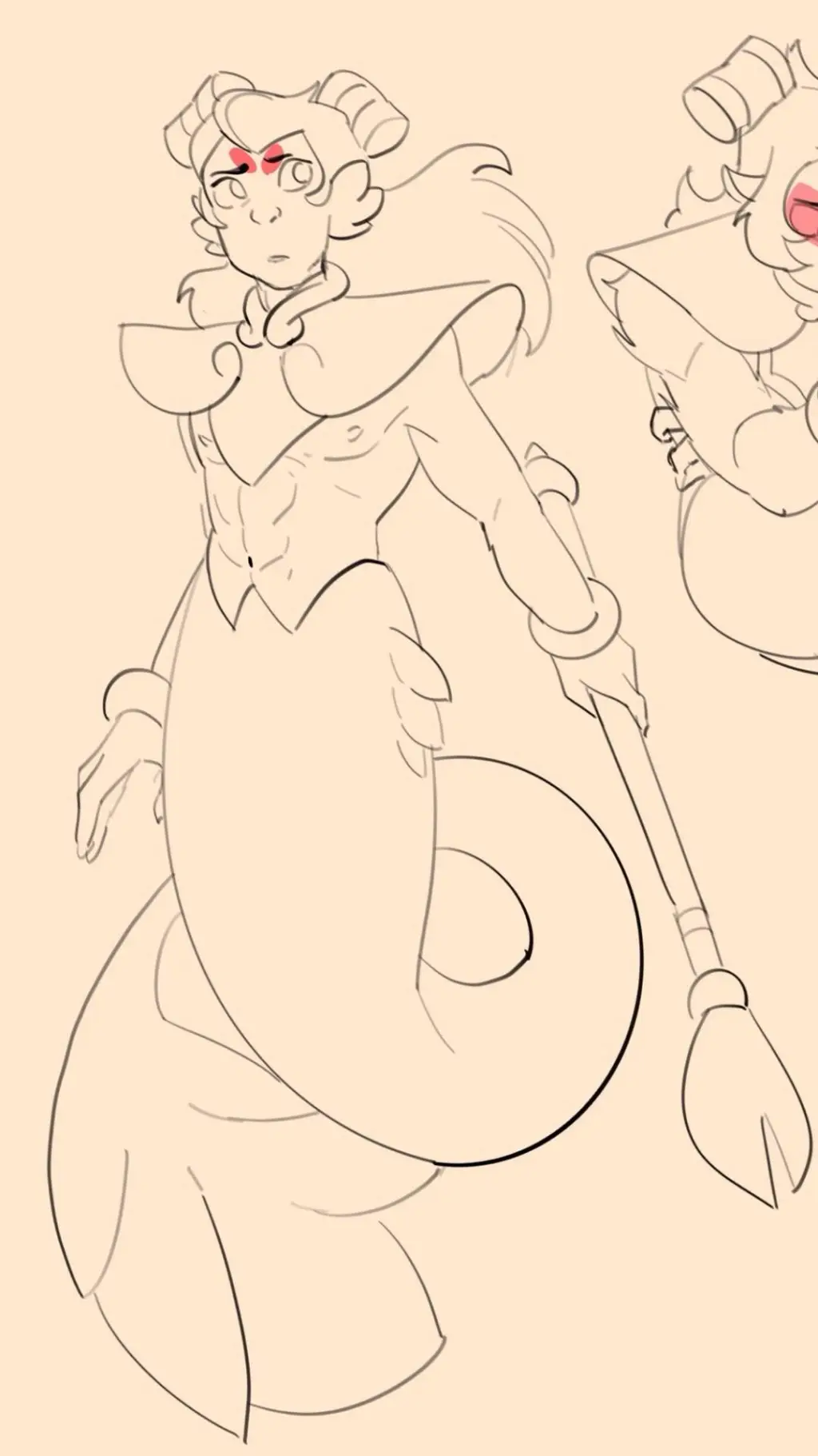 ai character: Nezha lLMK  background