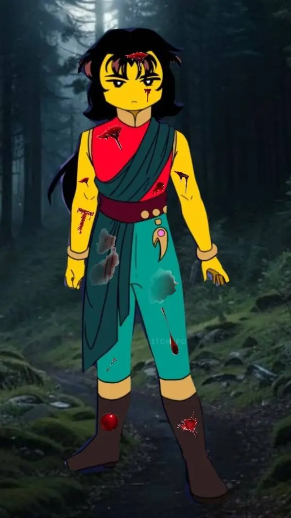 ai character: Nezha  background