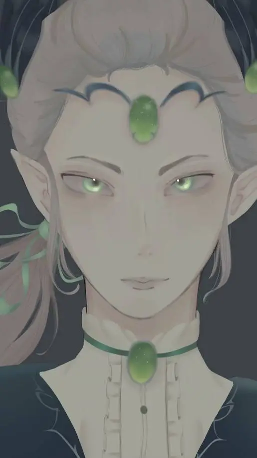 ai character: принц арт background