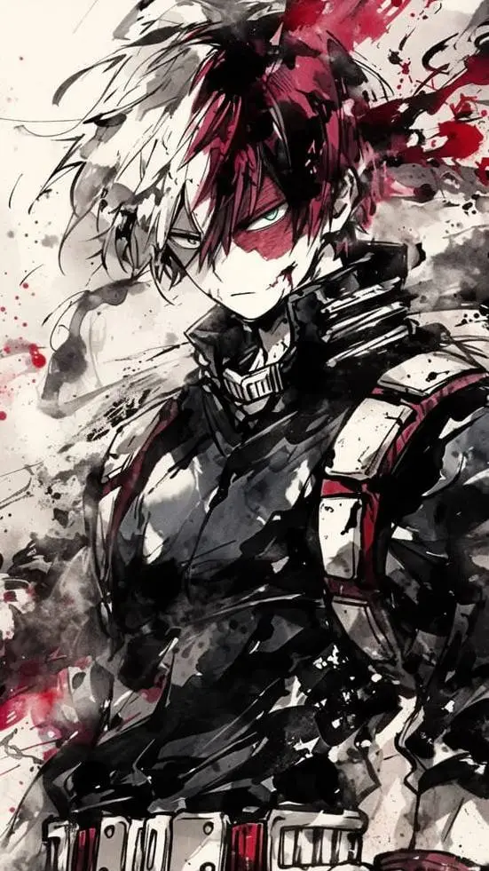 ai character: Todoroki background