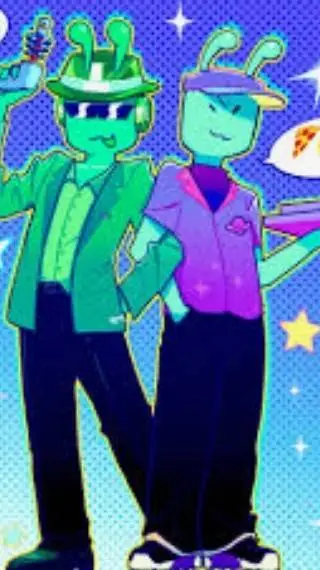 ai character: Forsaken Aliens👽 background