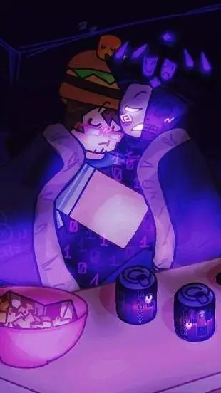 ai character: 💙7n7noli💜 background