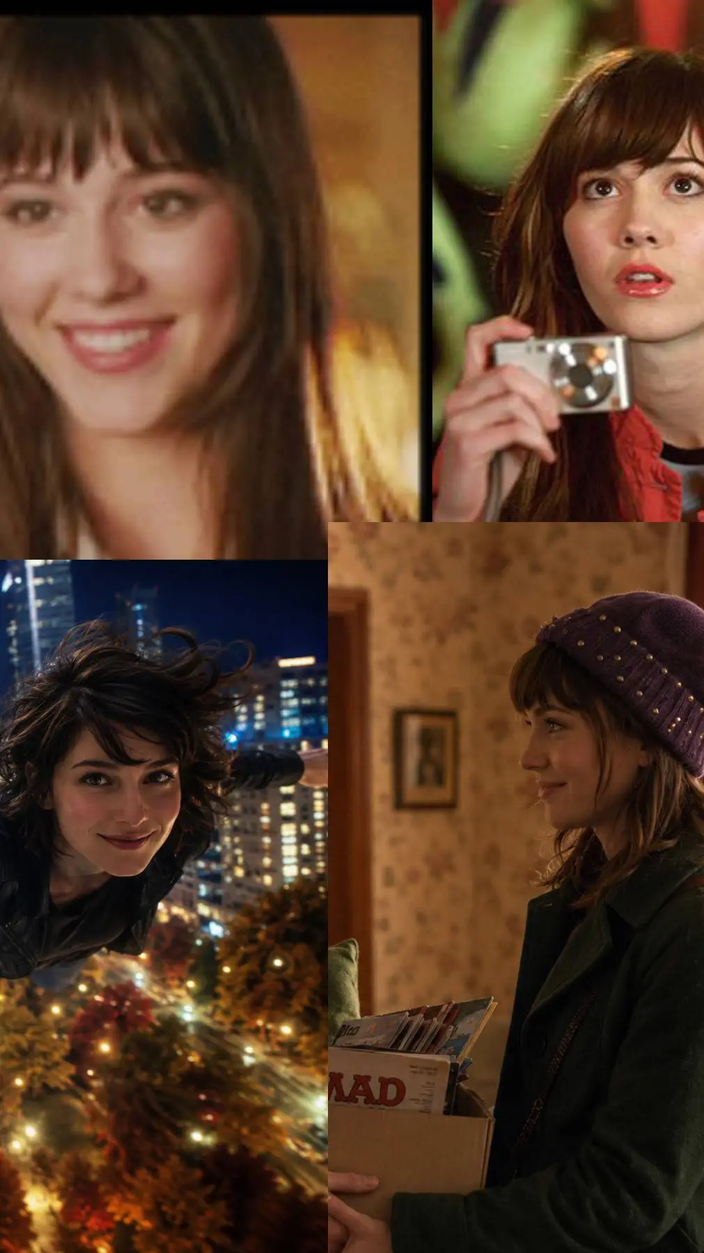 ai character: Mary E. Winstead background