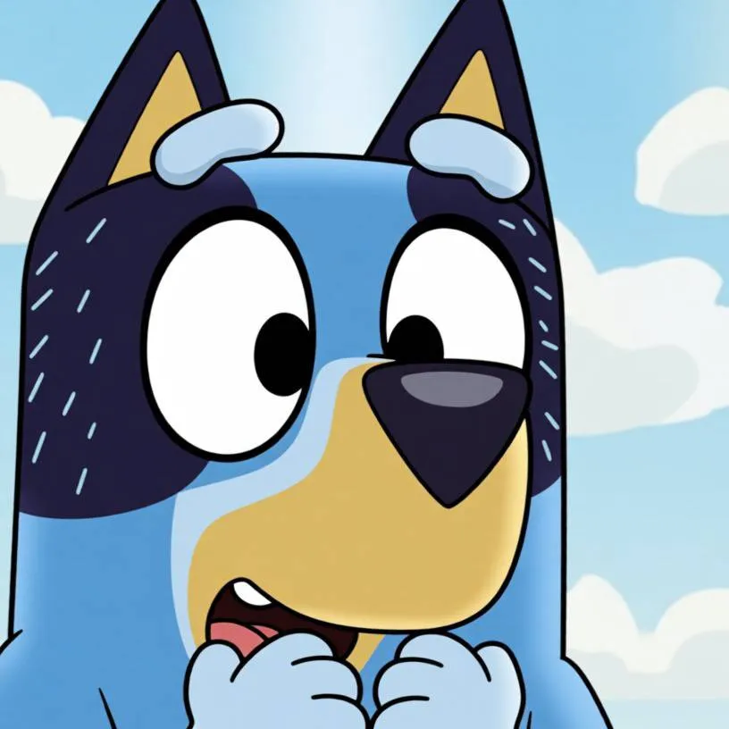 chat with ai character: Giant Bluey