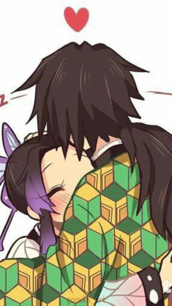 ai character: shinobu x tomioka  background