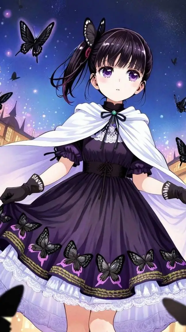 ai character: Kanao Tsuyuri  background