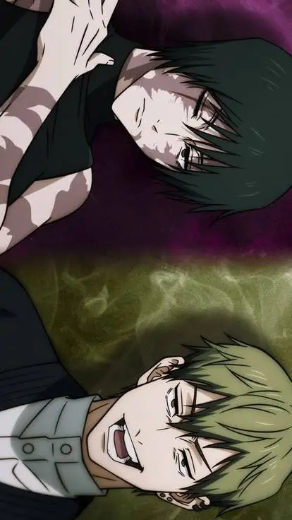 ai character: Maki y Naoya  background