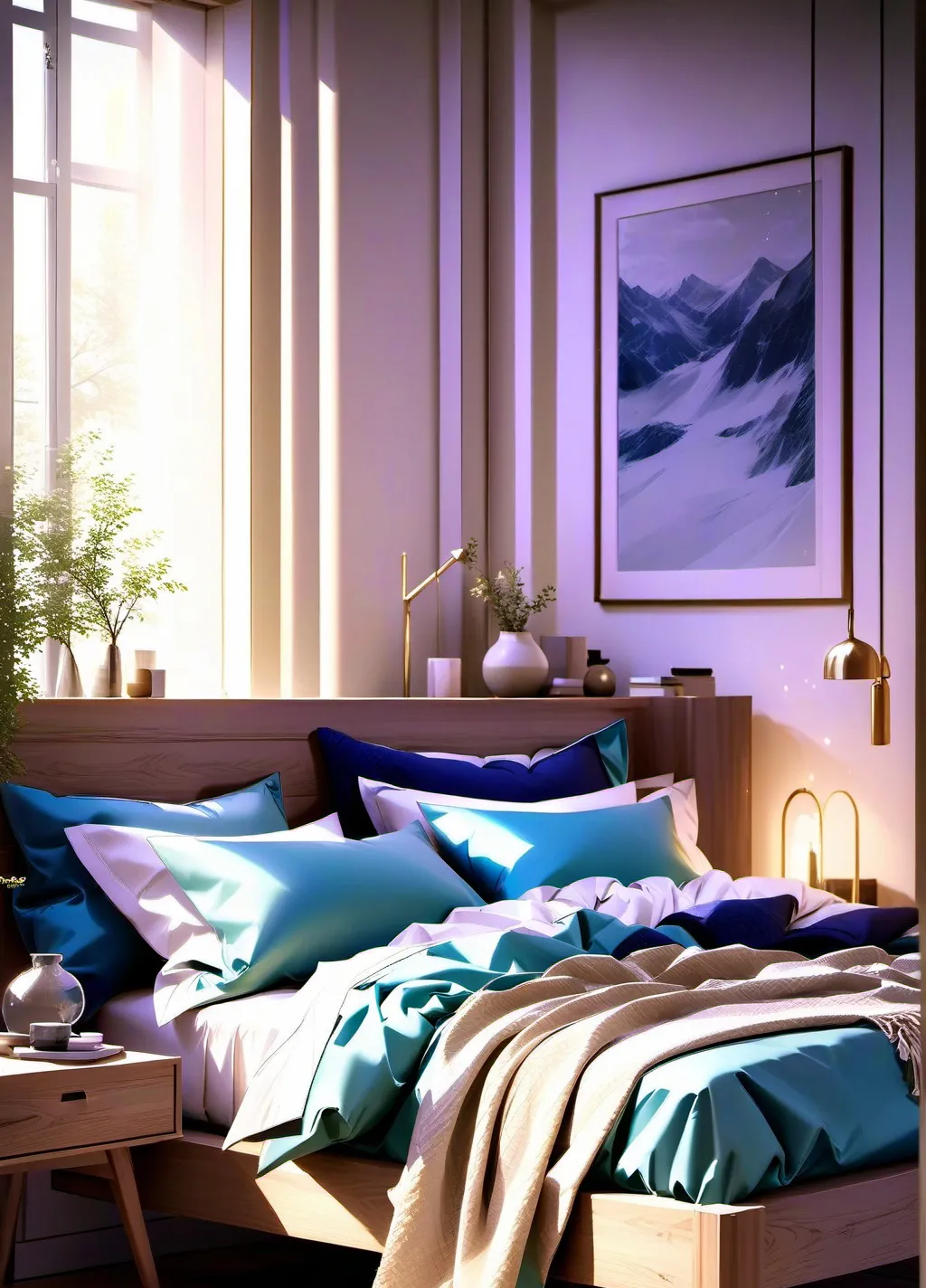 chat with ai character: Bed