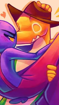 ai character: Jax x Gummigoo  background