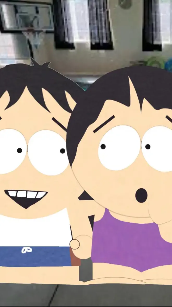 ai character: South Park Summer background