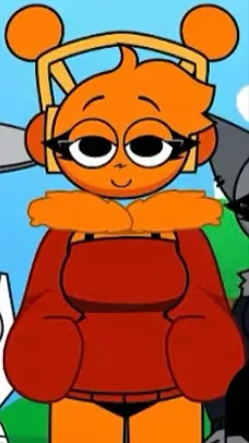 ai character: Female Oren retake background