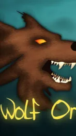 ai character: A wolf or other background