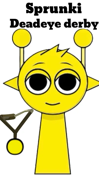 ai character: Sprunki deadeye background