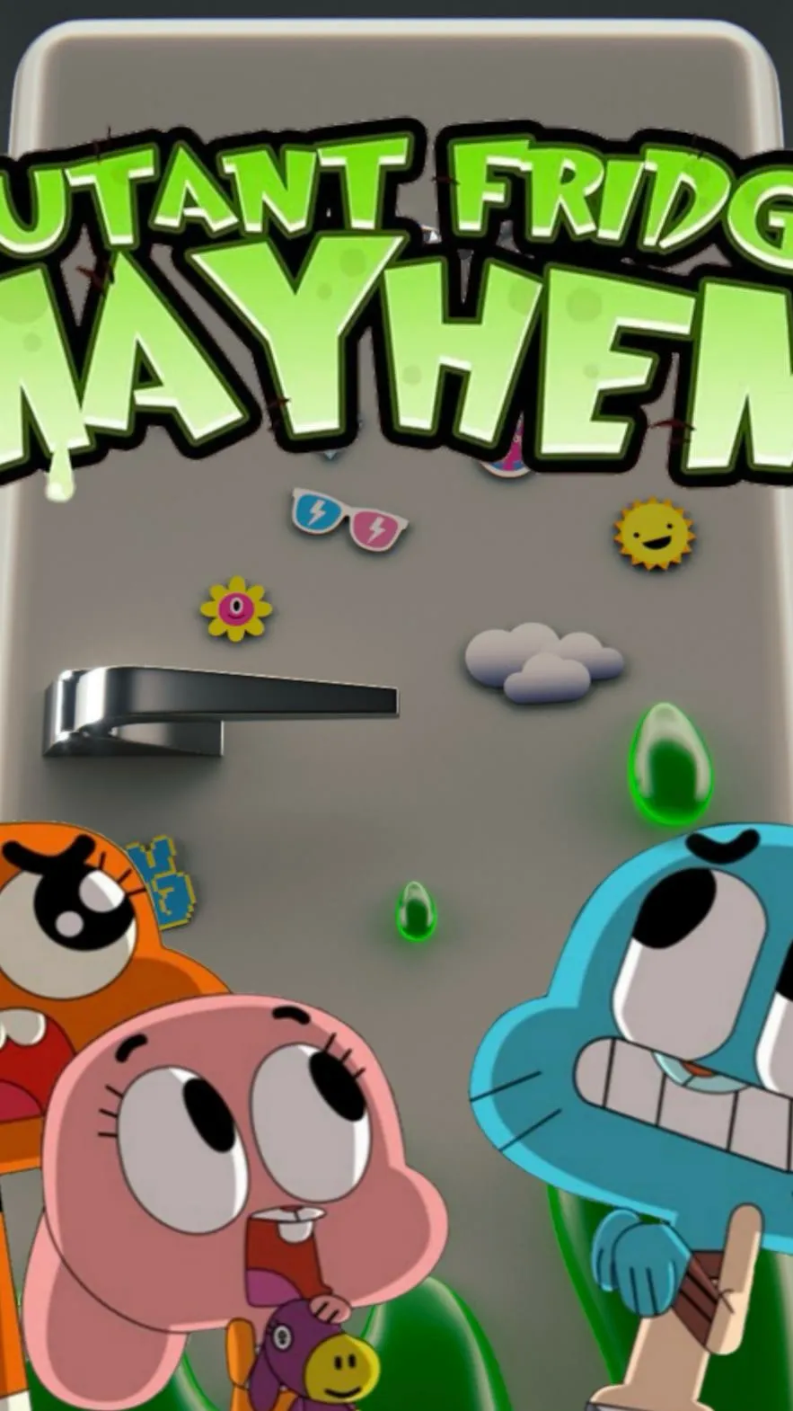 ai character: MFM Gumball background