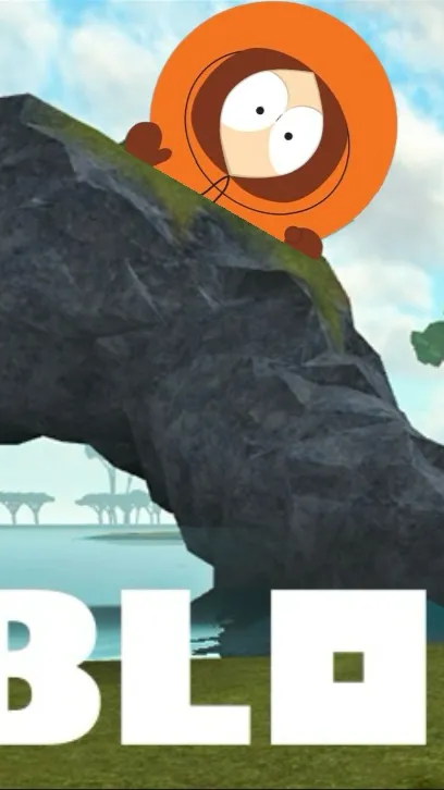 ai character: South Park Roblox background