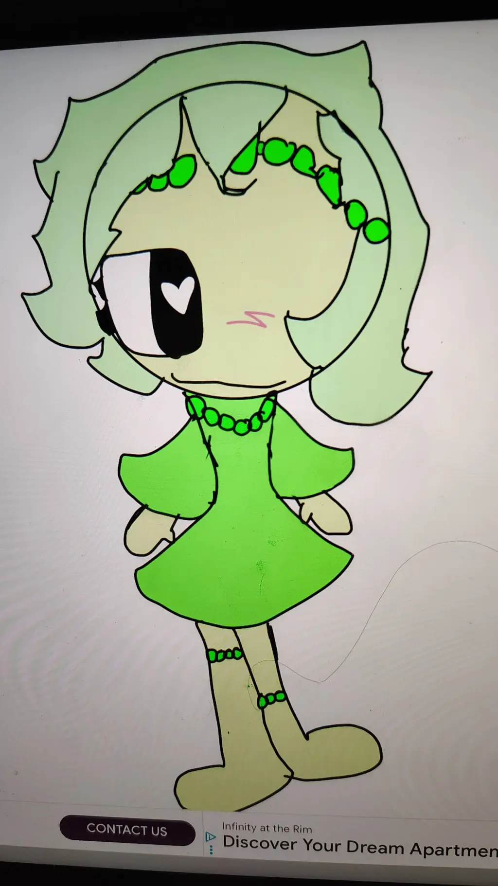 ai character: emarld (my oc) background