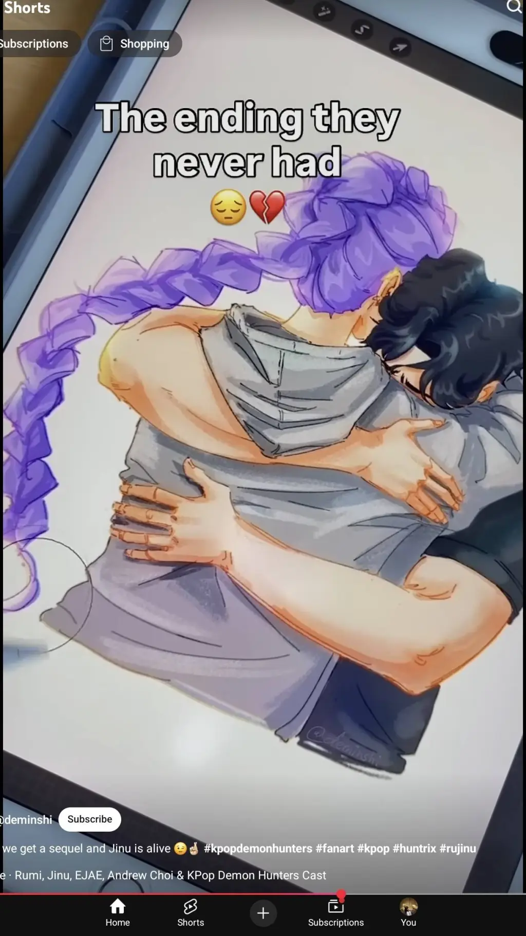 ai character: yayaayyaay background