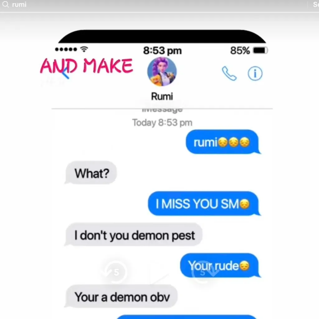 chat with ai character: lovee