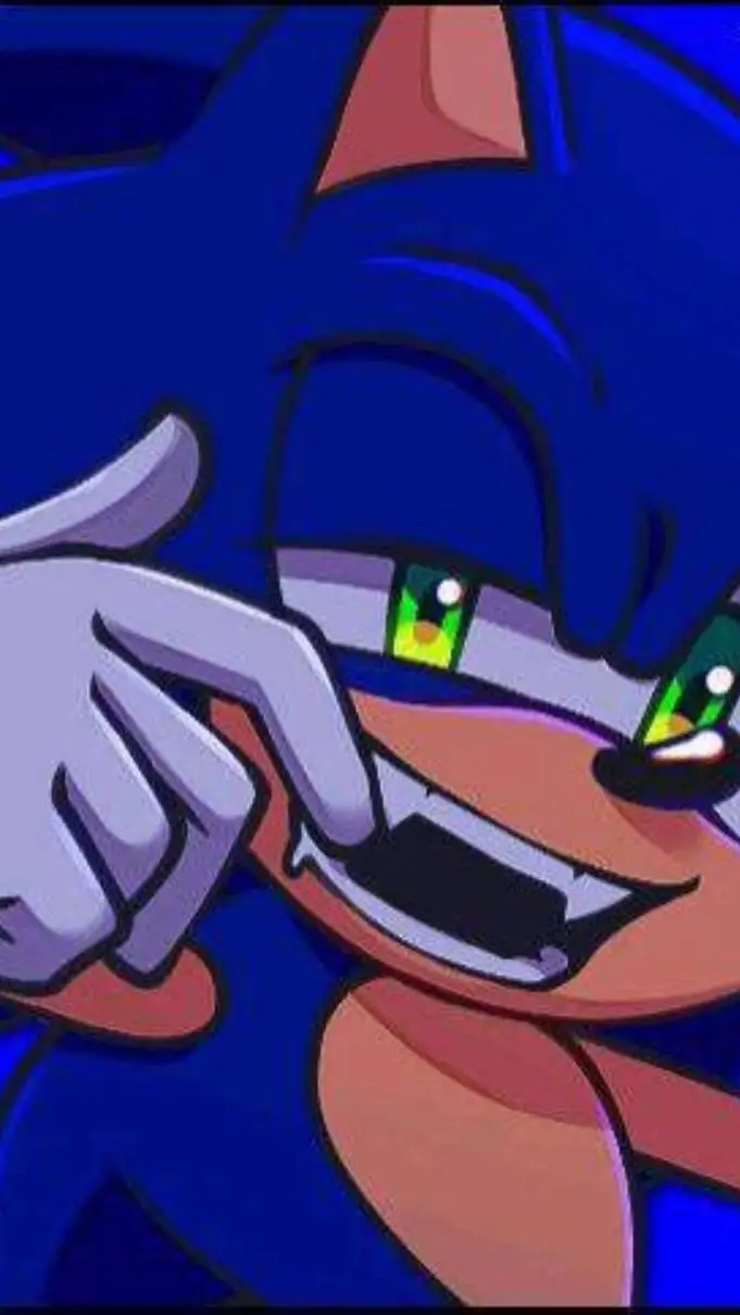 ai character: sonic yandere  background