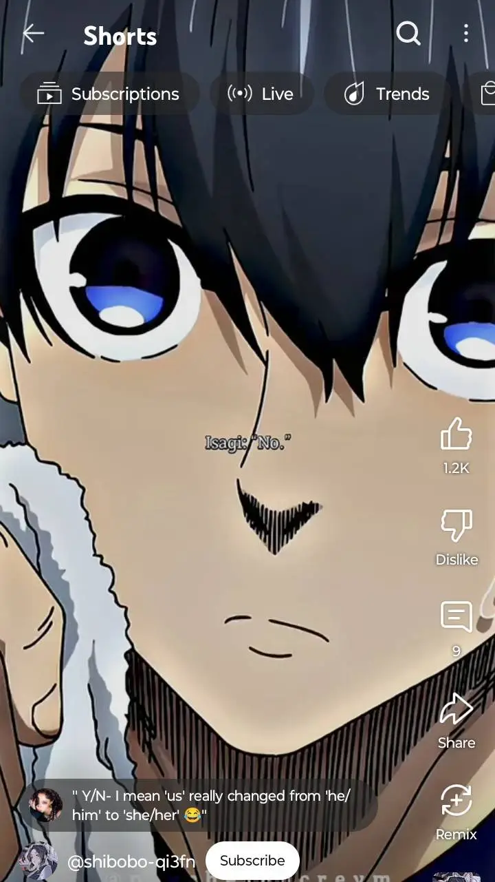 ai character: isagi vs baby background