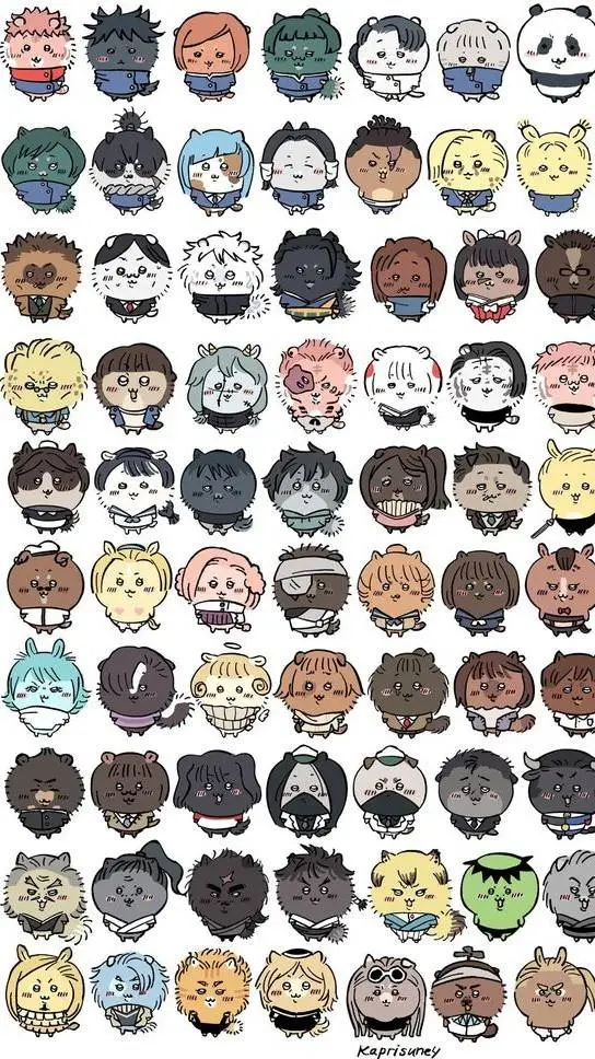 ai character: Jujutsu Kaisen  background